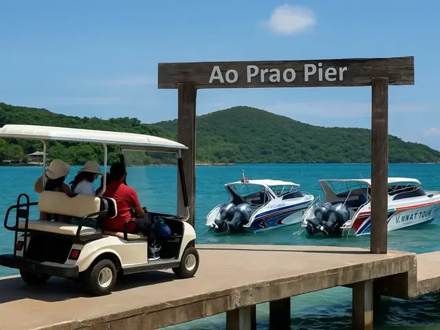Ao Prao Pier, Ban Phe