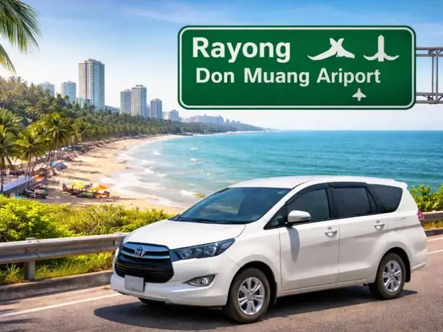 Taxi from Don Mueang Airport to Ban Phe pier